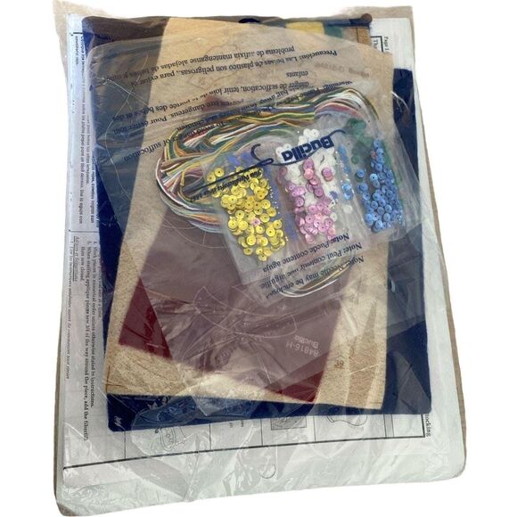 Bucilla Nativity Felt Stocking Kit: Joy to the World, Vintage Uncut - Picture 3 of 5